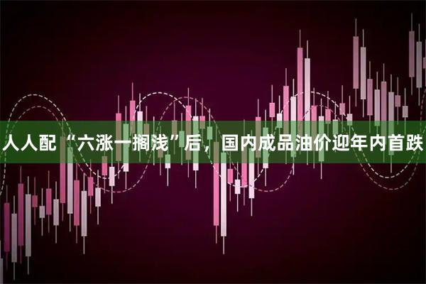 人人配 “六涨一搁浅”后，国内成品油价迎年内首跌